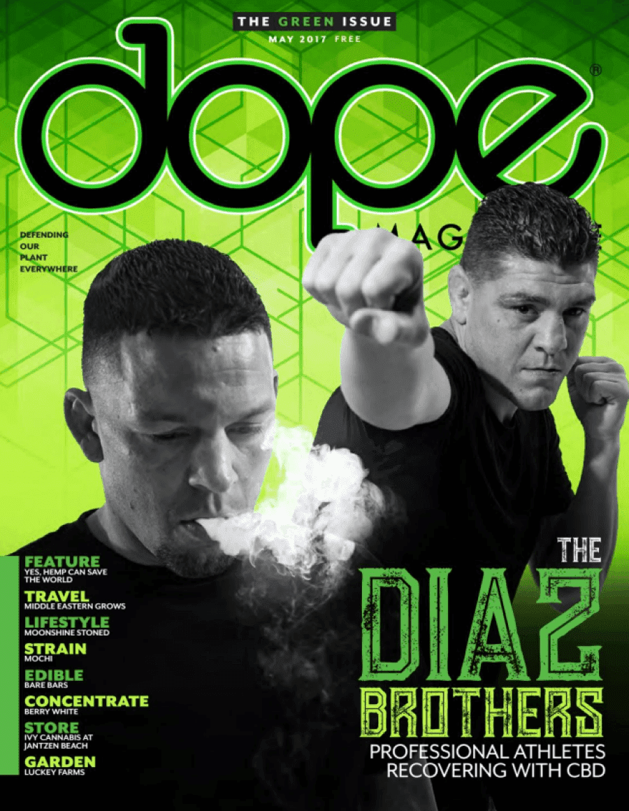 Dope Magazine - The Green issue - May 2017